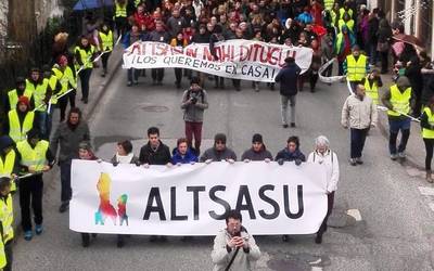 Hiru hilabete beteko dira Altsasuko hiru gazte espetxean sartu zituztenetik