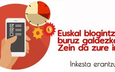 Euskarazko blogen gaineko inkesta jarri du martxan Azkue Fundazioak