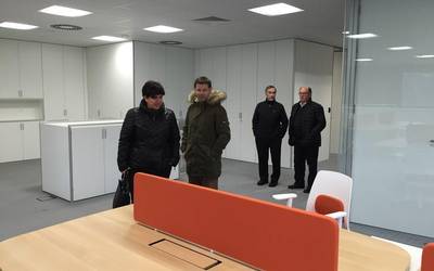 Intza Group-ek bulegoak estreinatu ditu Oinartxoko eraikinean
