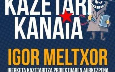 Kazetari Kanaia egitasmoa aurkeztuko dute etzi Sopelan