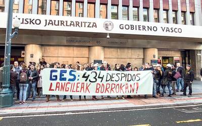 Mobilizazioak hasi dituzte GESeko beharginek