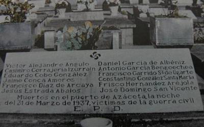 Omenaldia egingo diete 'Azazetako 16 hildakoei', 80. urteurrenean