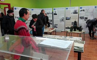 Ia 5.000 lagunek bisitatu zuten Bidasoko Trenaren mendeurreneko erakusketa