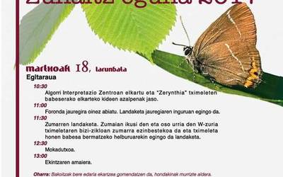 Larunbateko Zuhaitz eguna ordu erdi aurreratu da
