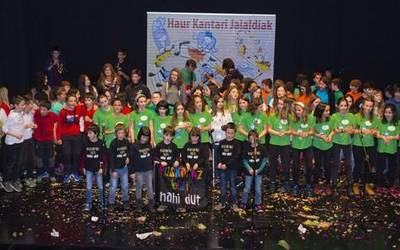 Zangozan eta Lakuntzan abiatuko dira asteburu honetan Nafarroako Haur eta Gaztetxo kantari jaialdiak