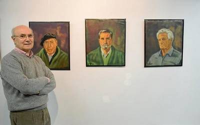 Euskal kulturako 64 sortzaileren erretratuak egongo dira ikusgai La Casonan gaurdanik