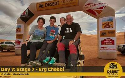 "Hirugarren postua lortu dugu Desert Trophyan"