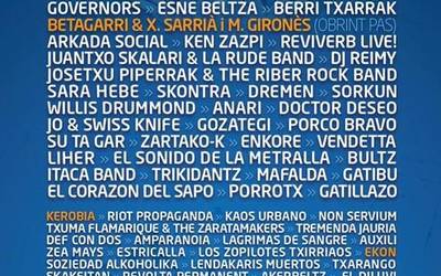 Hatortxu Rock-en guztira 85 talde ariko dira
