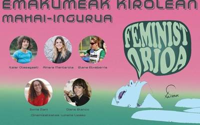 'Emakumeak kirolean' mahai-ingurua antolatu du Xaltxerak taldeak asteazkenerako