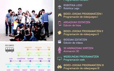 Kode_Eskolaren Campus teknologikora joateko autobusak izango dira Zumaiatik