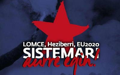 Ikasle borrokaz, sistemari aurre egin!