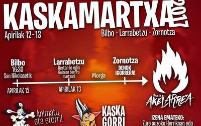 Kaskamartxa 2017 apirilaren 12an eta 13an