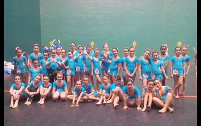 Gimnasia erritmikoa protagonista