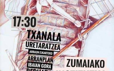 Txanala uretaratzea, amarrea eta festa
