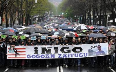 Justizia Jauregia inguratuko dute Iñigo Cabacasen kasuan justizia exijitzeko