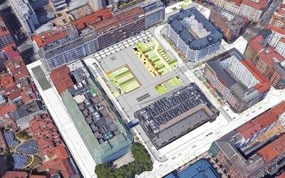 9,6 milioi euro Santa Barbara plaza eraberritzeko