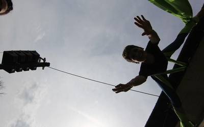 20. Korrikaren lehen pausuak iruditan