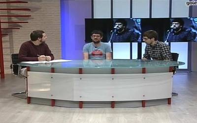 Arabako Bertsolari Txapelketaren biharamuna Manex Agirre eta Xabi Igoarekin
