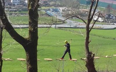 Bertiz Abentura Park berrituak apirilaren 9an zabalduko ditu ateak
