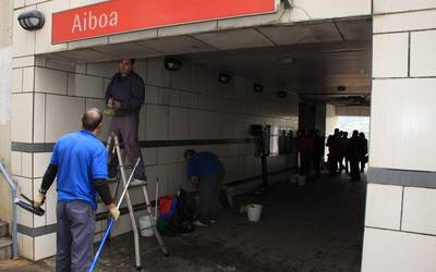 Aiboa metro-geltokiko sarbidearen segurtasuna hobetuko du Getxoko Udalak