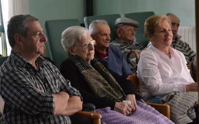 100 urte bete ditu Maddy Hardoyk Berako Zahar Etxean