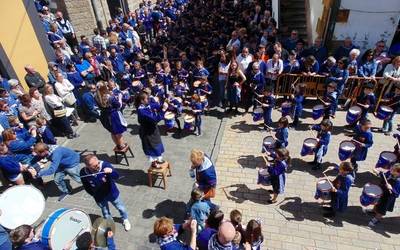 (BIDEOA) Haur danborrada San Telmo Martxa jotzen