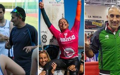 Saiatu-Javi  Conde  kluba,  Ariane  Ochoa  eta  Juan  Solis,  Bizkaia  Kirolak  Sarietako  finalistak
