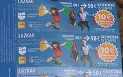 Erosketak bultzatzeko bonu kanpaina abian