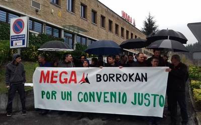 Bederatzi urteren ostean, hitzarmena sinatu dute MEGA eta Garmendia enpresetan