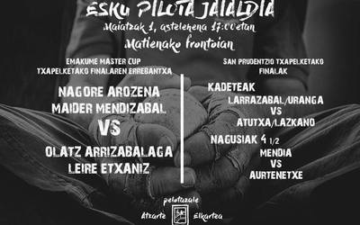 San Prudentzio txapelketako finalak, maiatzaren 1an