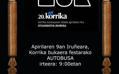Autobus zerbitzu bi, Korrika 20ra