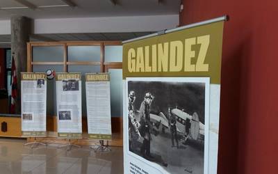 Jesus Galindez omendu dute, Amurrion eskainitako erakusketa baten bitartez