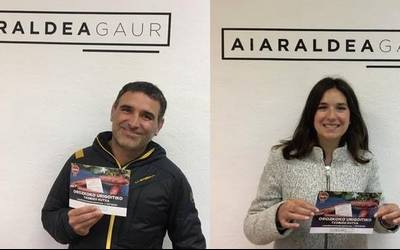 Roberto Allende eta Rebeka de Santiago Sobradok irabazi dituzte Urigoitiko produktuen bi sortak