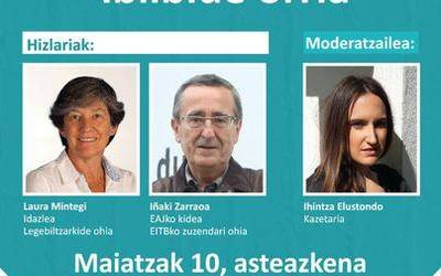 'Euskal Estatua sortzeko ibilbide orria' izango dute hizpide bihar, Sanagustinen