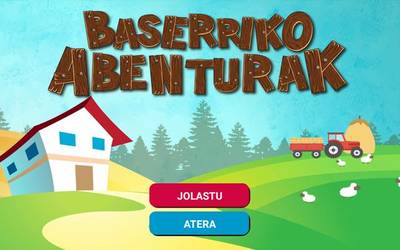 'Baserriko abenturak': 4 eta 10 urte bitarteko haurrentzako euskarazko jolasa