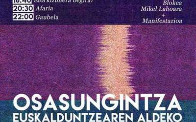 Osasungintza euskalduntzearen aldeko itxialdia eta manifestazioa egingo dituzte, Leioako campusean