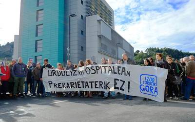Osakidetza: "Egoera distortsionatu gura dute sindikatuek"