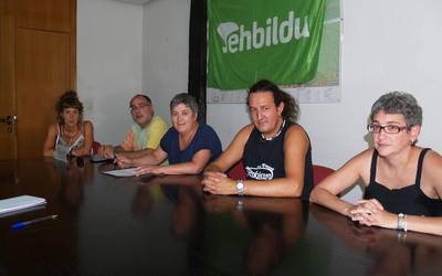 EH Bilduk aurrekontuari eta plantilla organikoari alegazioak aurkeztu dizkio