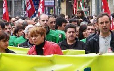 San Eloyko borroka, langileen eguneko manifestazioan protagonista