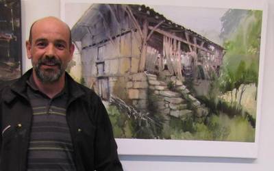 25 partaide izan ditu, aurten, Berrizko pintura lehiaketak