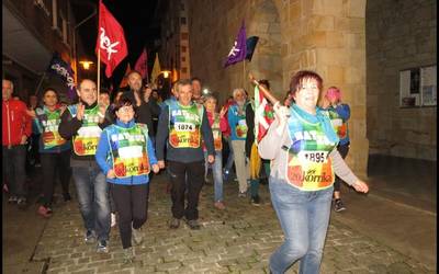 Belen Gana loiuztarra, Korrikaren helmugan