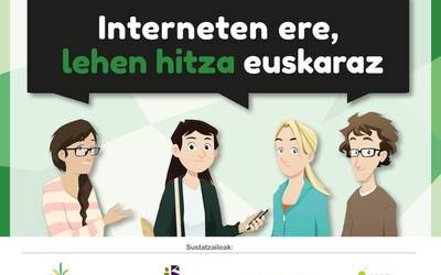 Interneten ere, lehen hitza euskaraz