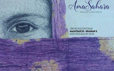Argazki-erakusketa dago ikusgai kultur etxean ekainaren 2ra arte: AmaSahara