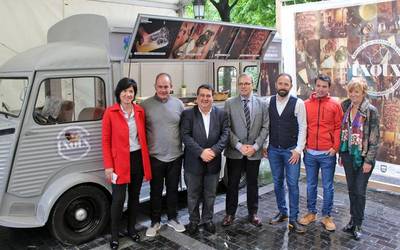 Cider Truck ibiltaria, txotxerako prest