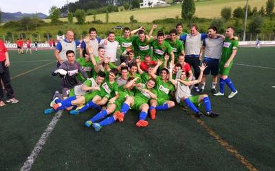 Mailaz igo da Anaitasuna, Elgoibarri 0-2 irabazita