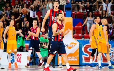 Baskoniak azken segundoetan lortu zuen final-erdietarako txartela