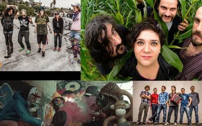 Sanferminetako kontzertuak: Zea Mays, Gozategi, El Columpio Asesino, Vendetta, Kumbia Queers, Tremenda jauria...