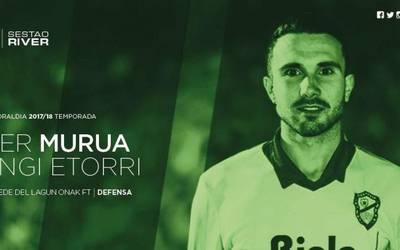 Iker Murua Sestao Riverren arituko da datorren denboraldian