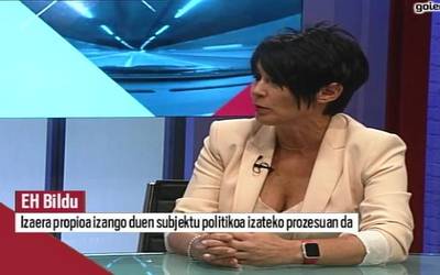 Maddalen Iriarte: "EH Bildu berrian, alderdi politikoek beraien lekua izango dute, baina baita ni bezalako independienteek ere"