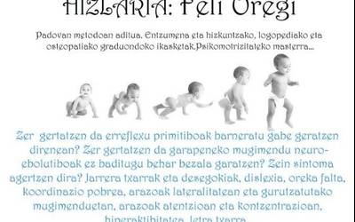 'Haurraren garapena pausoz-pauso. Berrantolaketa funtzionala' hitzaldia Biziloren, ekainaren 13an